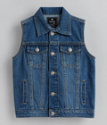 Sleeveless Denim Jacket