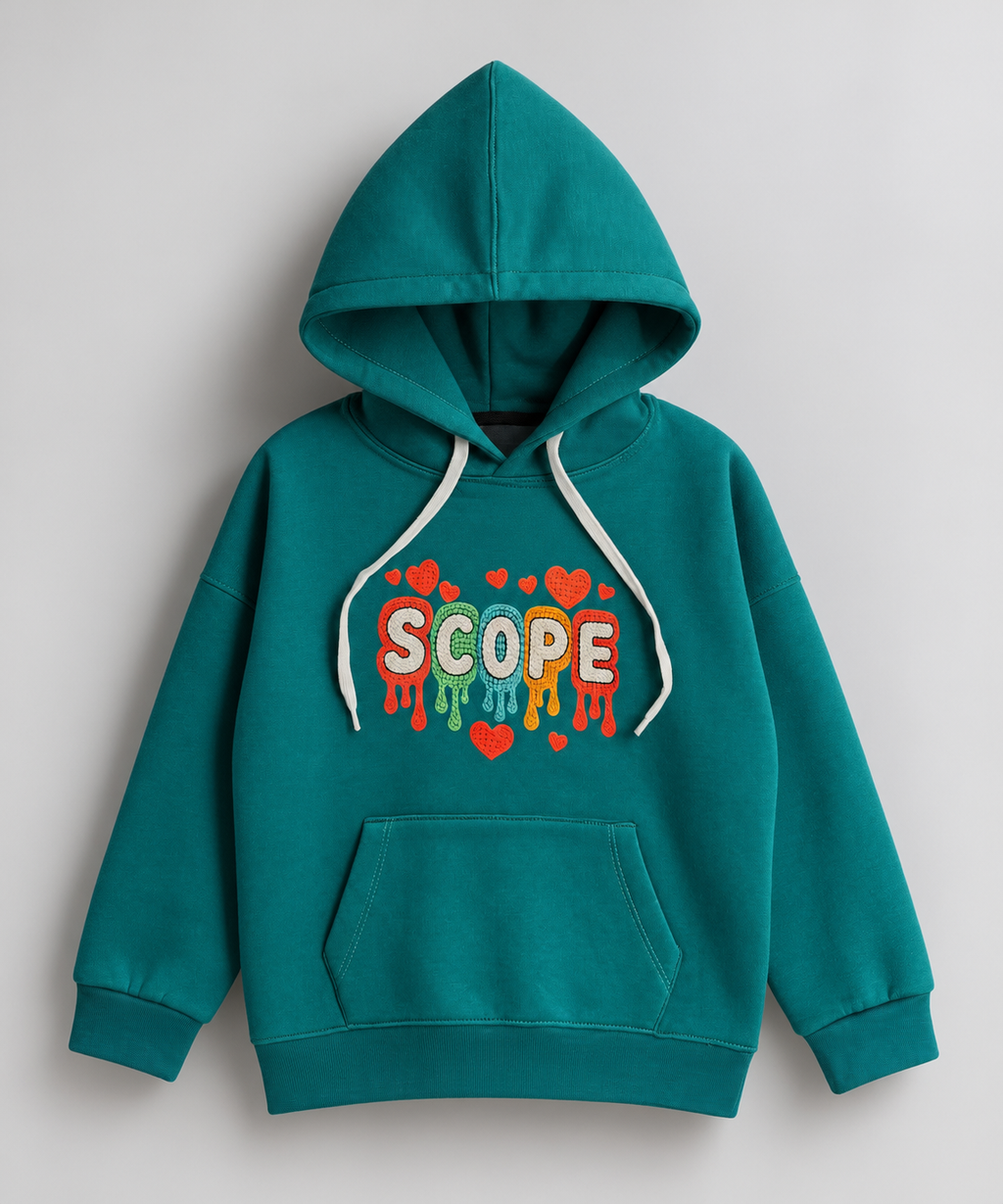 Drop-shoulder Hoodie