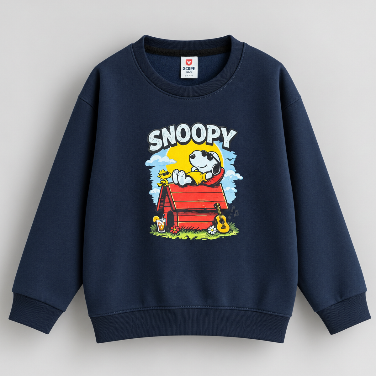 Drop-shoulder Sweatshirt